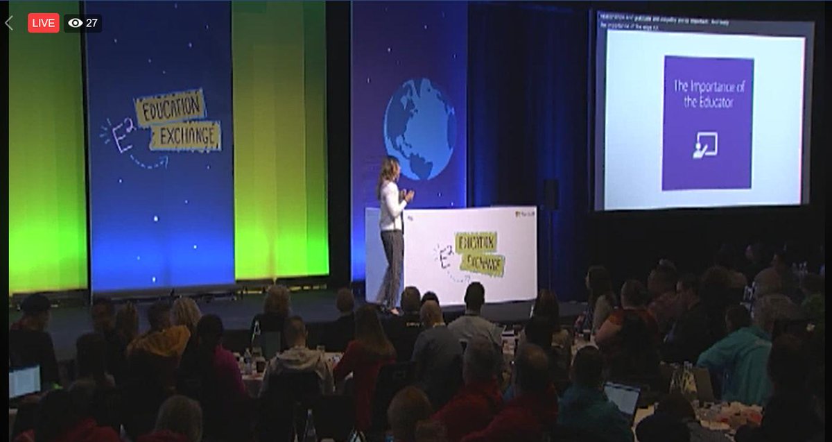 NBConsultLearn's tweet image. Combining technology and service learning. Keynote at Global E2 in Paris. #MsftEdu #E22019 #TeachingSDGs @AmnadaCalitz @PaulaBanard @Gizelle_Simpson @Mishkaah13 @viva_nella @vivian_ladner @ChanilleViviers