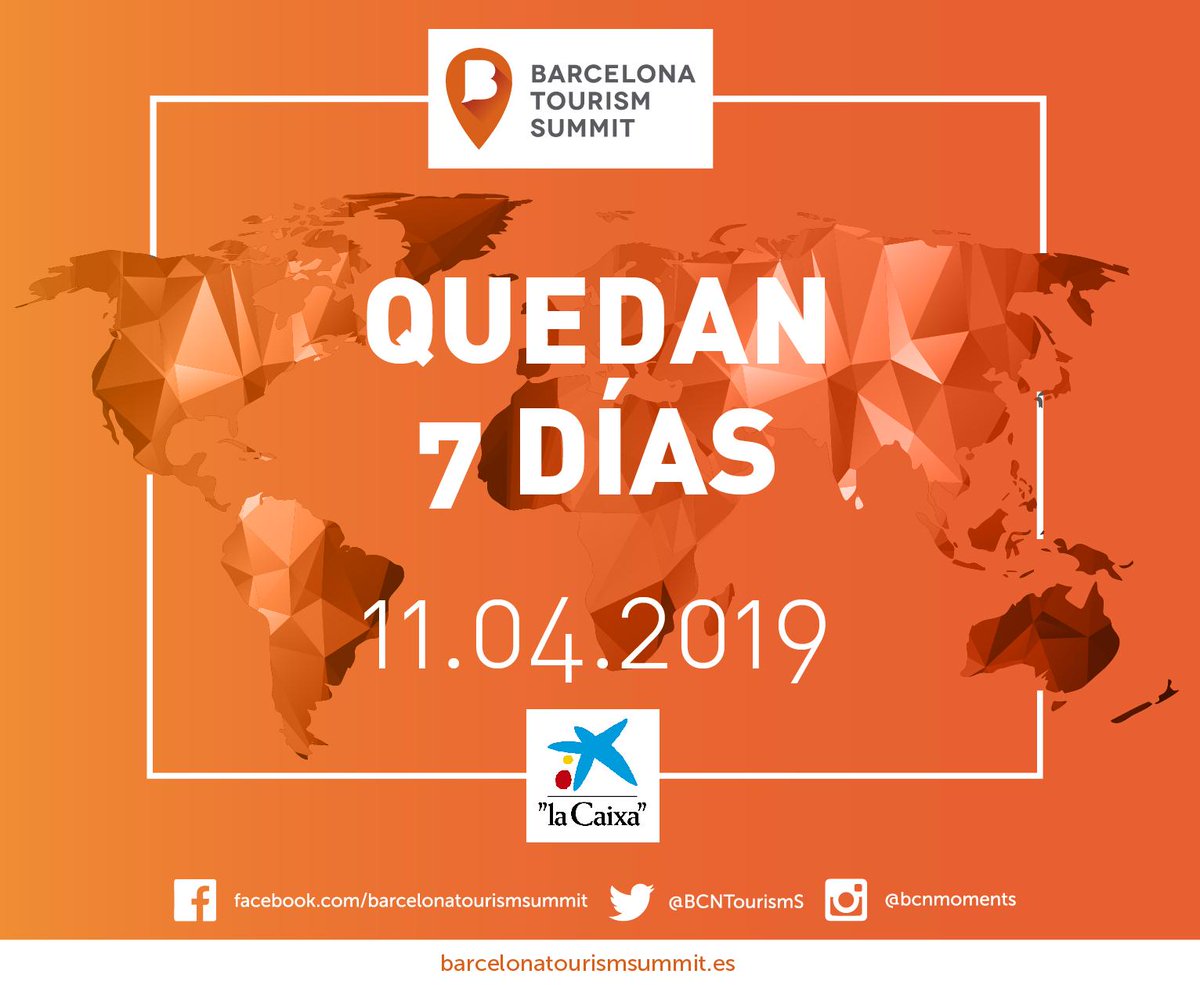 BCNTourismS's tweet photo. ¡Buenos días! Quedan sólo 7 días para el inicio del #BTS19 ¿Tienes ya tus invitaciones? Consíguelas en: https://t.co/ckYTrzUIg1 https://t.co/q8KVxvM1Hb