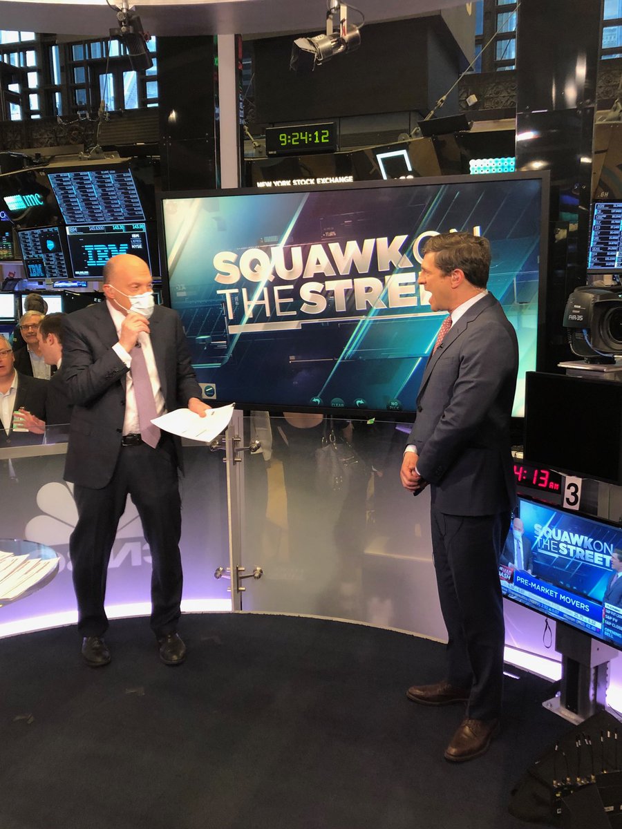 Blessed to have ⁦<a href="/davidfaber/">David Faber</a>⁩ back. But ⁦<a href="/jimcramer/">Jim Cramer</a>⁩ is right.  You can never be too careful <a href="/squawkstreet/">Squawk on the Street</a>