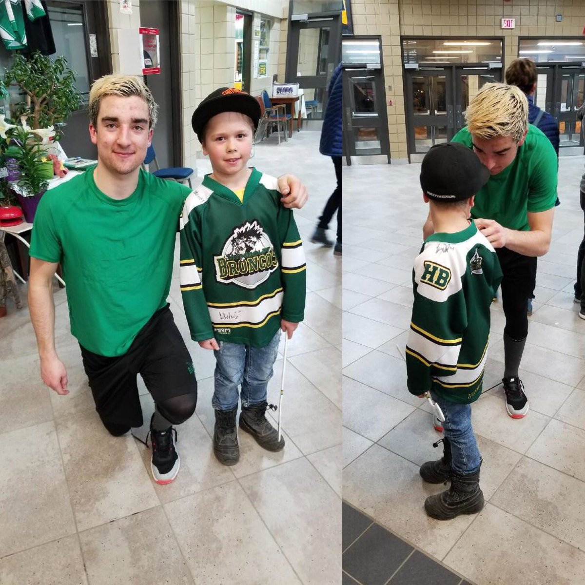 A year ago today😭 after the 3 ot game 4 . A young fan asked Adam for his autograph. It was the last time we hugged Adam goodbye , the last time we saw each other . Who would ever of thought that would become our reality.Wish we never let go of you Miss you so much#AHLF#foryou