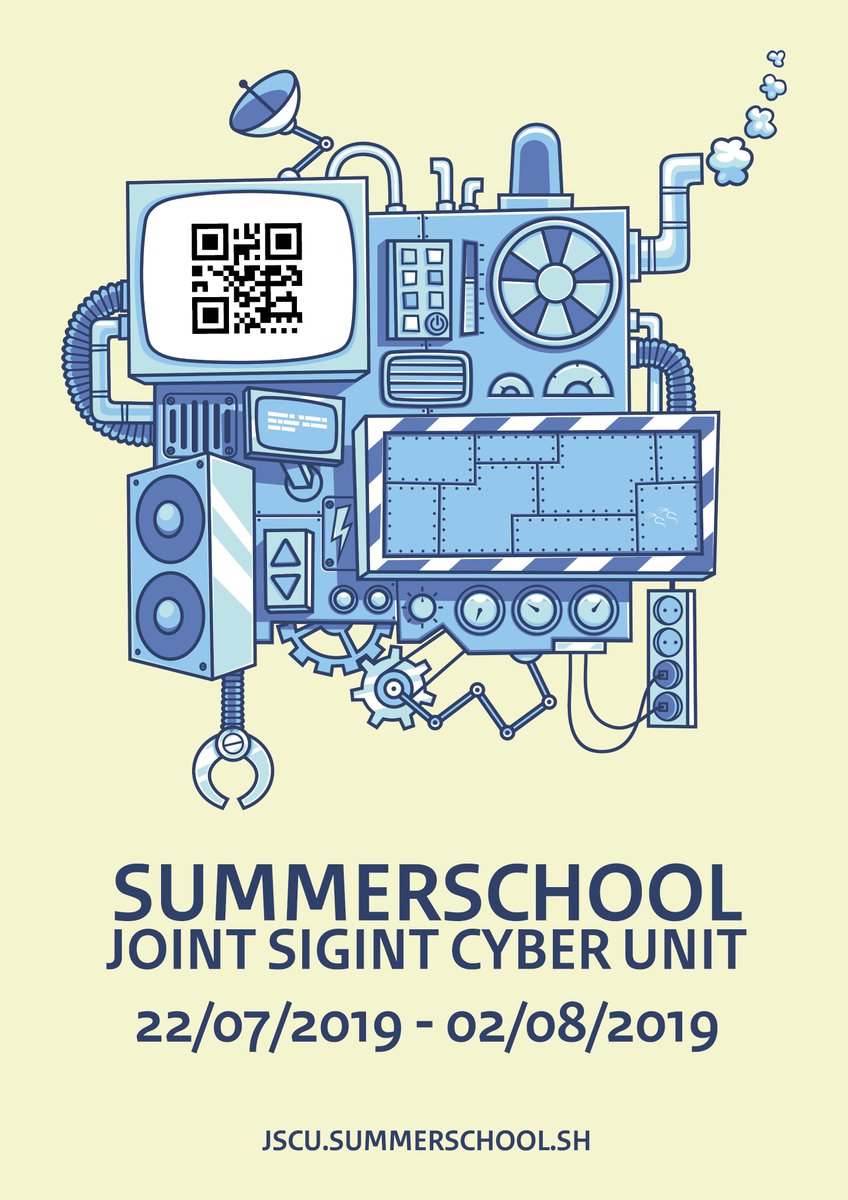 AIVD's tweet image. Al plannen voor de zomer? Voor alle studenten die het leuker vinden om netwerken te hunten en te hacken dan af te reizen naar een tropisch oord, check: jscu.summerschool.sh #summerschool2019