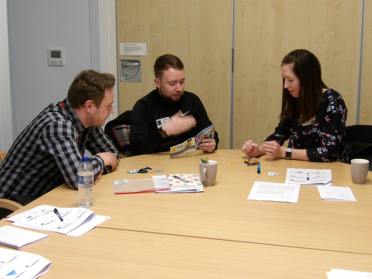 Some photos from today's Lego Therapy CPD session. Focussing on how Lego Therapy can support the development of social competencey in children with Autism.