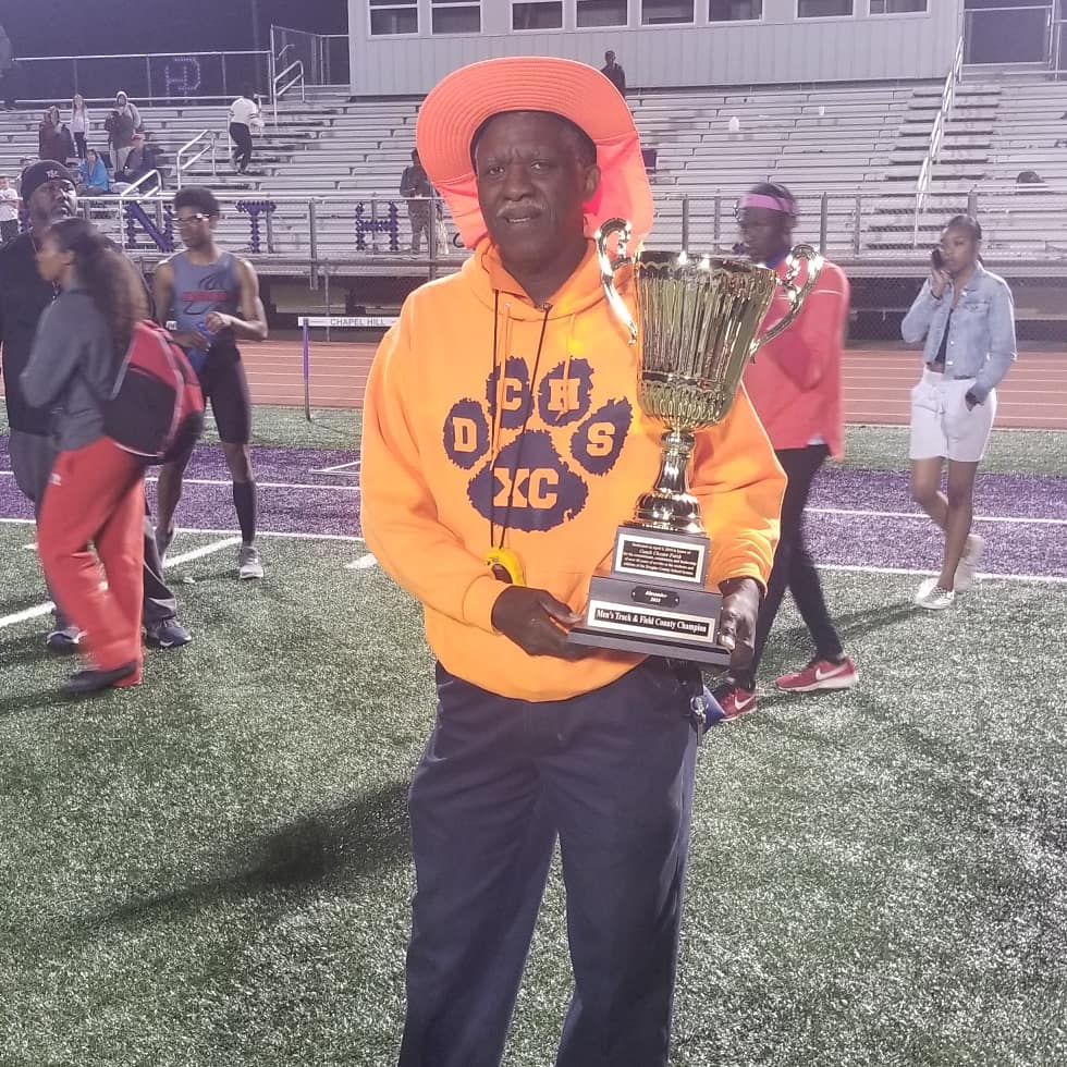 _CoachTSmith's tweet photo. Last night Douglas County LEGEND Coach Chet Forsh was honored for his 45+ years of dedicated service as a teacher &amp; coach at the Douglas County Championships Track &amp; Field event. 

The Championship trophy was renamed "The Chet Forsh" trophy in his honor!

#TigerPride #TeamForsh https://t.co/HDzSLqg8x9