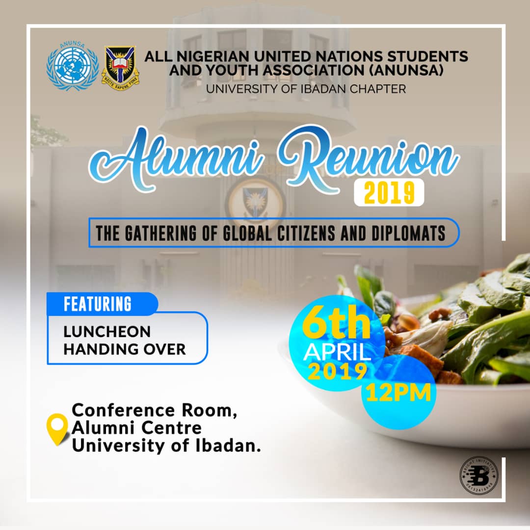 anunsaui's tweet photo. Our dear and highly esteemed alumni, we look forward to seeing you all at this event. It promises to be awesome! @youthaiddev @UCJ_UI @okegbolaopeyemi https://t.co/aLMzvfuMt3