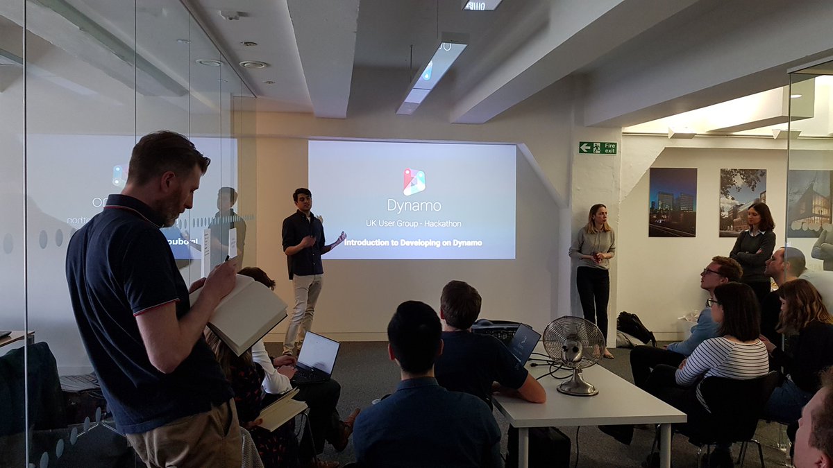brencass86's tweet image. And we are off with the dynamo workshop prior to the #DynamoHackathon tomorrow.

#UKDynUG @DynamoBIM #MindTheHack