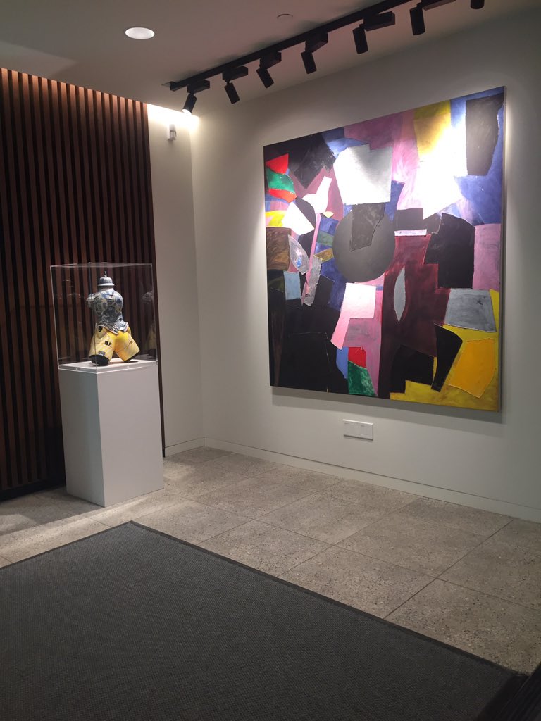 Stutzart's tweet photo. Art makes my day by connecting communities and creating conversation across the TD footprint. #Toronto Union Station - TD Credit Card Lounge has 8 works from the Art Collection on view. Sharing Brendan Tang &amp; Sojourner Truth Parsons with you here! #TheReadyCommitment @TD_Canada https://t.co/75q8pFOiPI