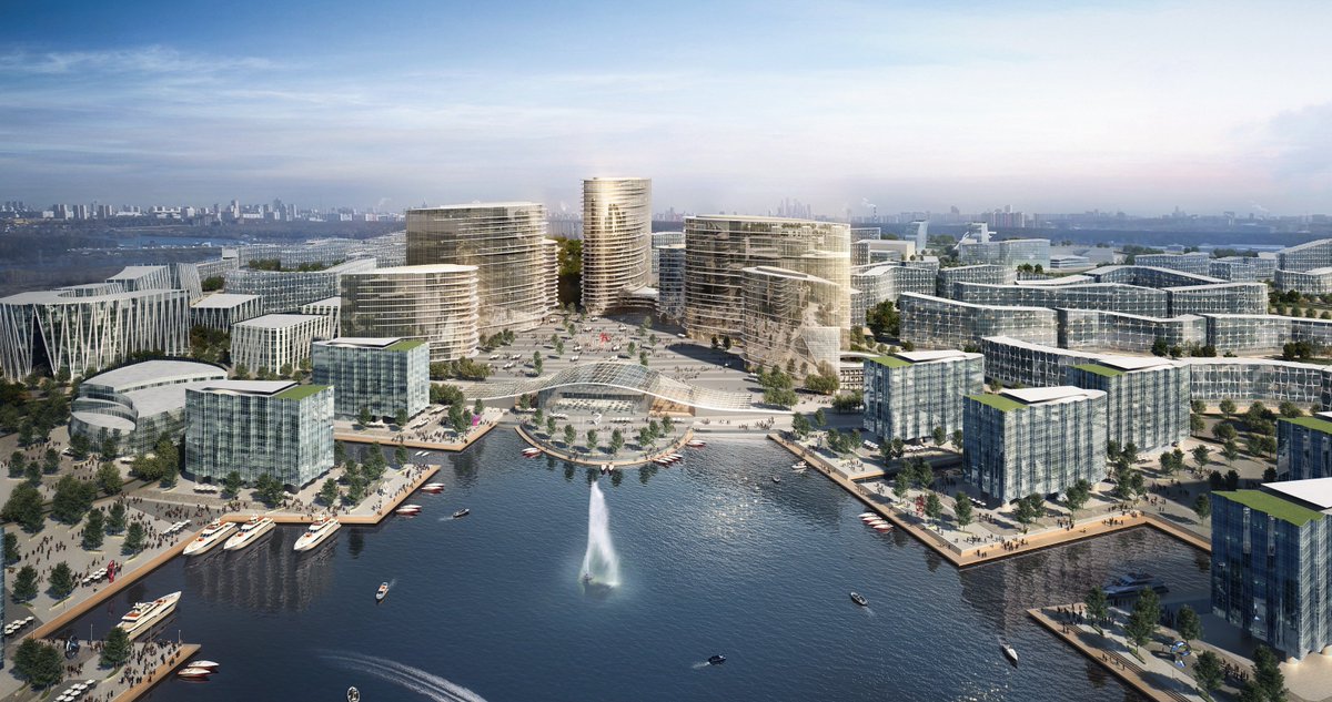 AECOM's tweet image. “Our design proposed a new architectural environment that focused on the promotion of a healthy lifestyle, safety, culture and an interest in nature,” says Sergey Romanov, technical director w/ @AECOMBuildPlace Russia, about our concept submittal for Rublyovo-Arkhangelskoye.