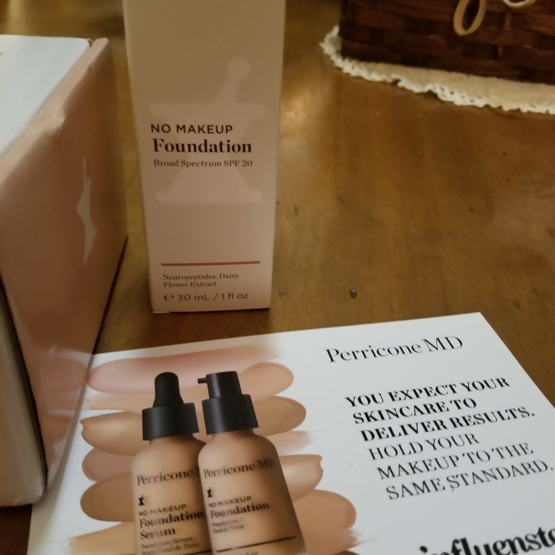 snkyach's tweet photo. #gototfree Going to test out this foundation I received complimentary.  thanks @influenster and @perricone https://t.co/GWOxIxCZpR