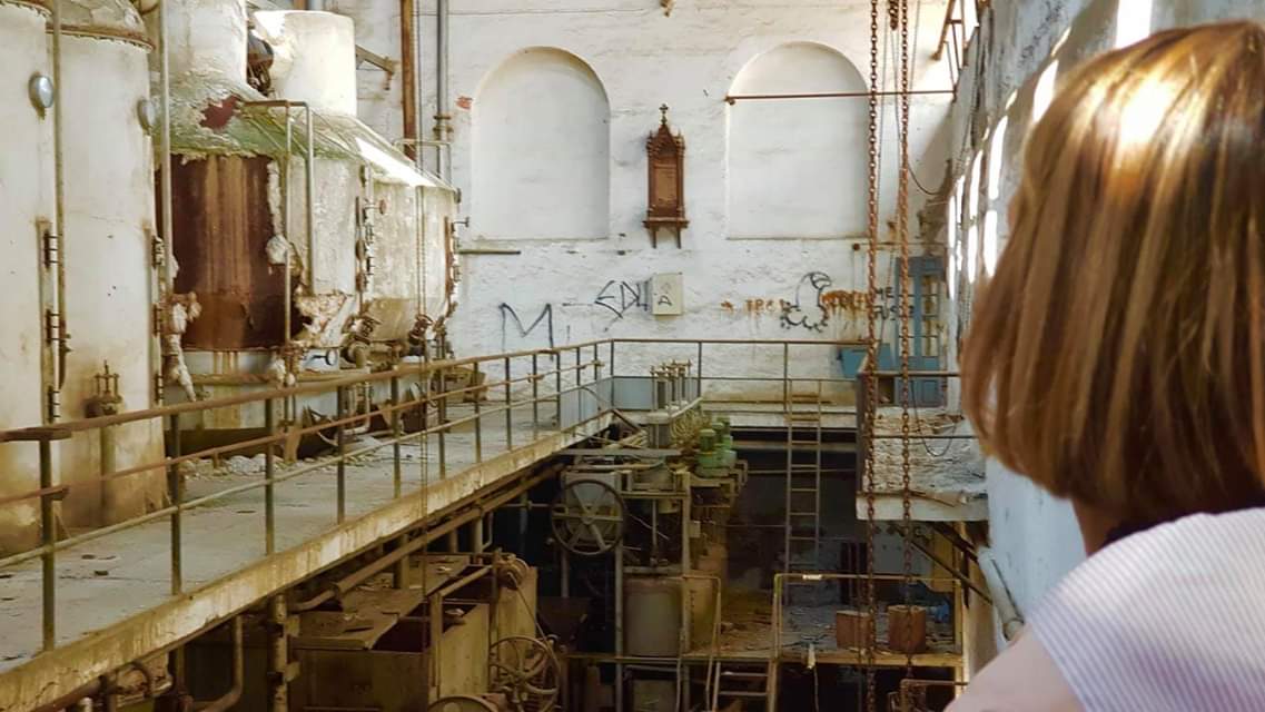 PP_Motril's tweet photo. ✅ Sabemos la importancia de nuestra historia y por ello hoy hemos visitado junto a nuestra portavoz y candidata a la alcaldía de Motril @LGarciaChamorro, la antigua Fábrica Azucarera de San Luis. https://t.co/rlBtvr0Dq0