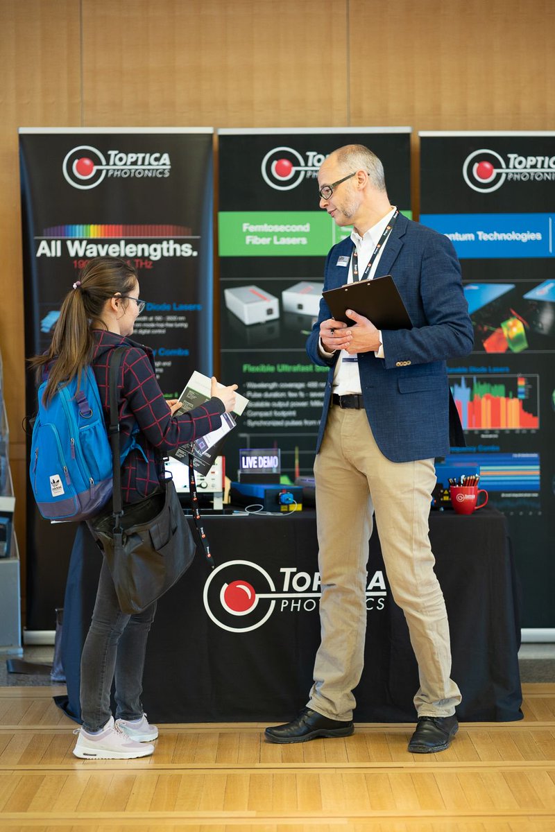 S3IC_Conference's tweet photo. Topica Photonics is now presenting a booth at the #S3IC2019! Don't miss it! 👍
https://t.co/xIQFaPQq5O https://t.co/OXJccW0rK3