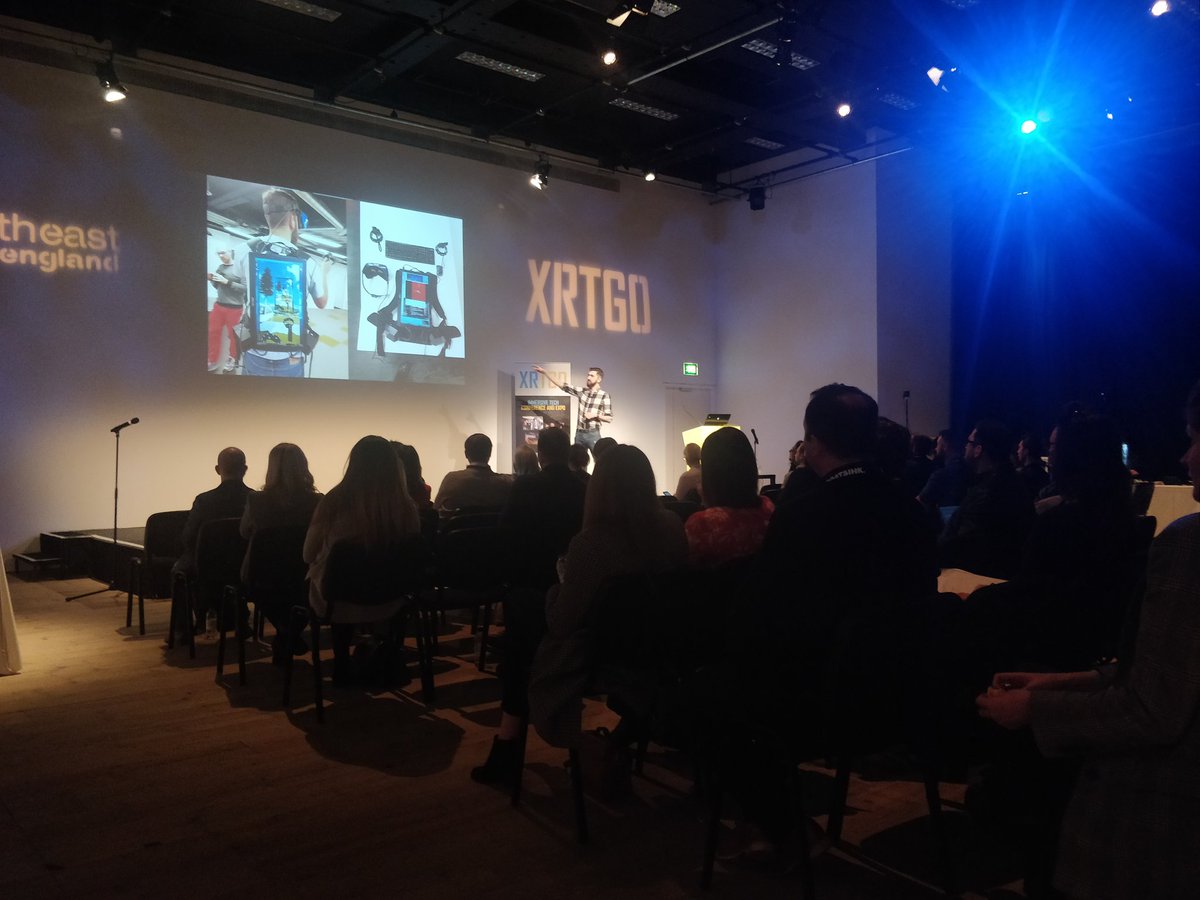 Oliver Kibblewhite, Head of Special Projects at <a href="/REWINDco/">REWIND (Now Magnopus)</a> has taken the stage!

Excited to hear more about #VR in creative storytelling