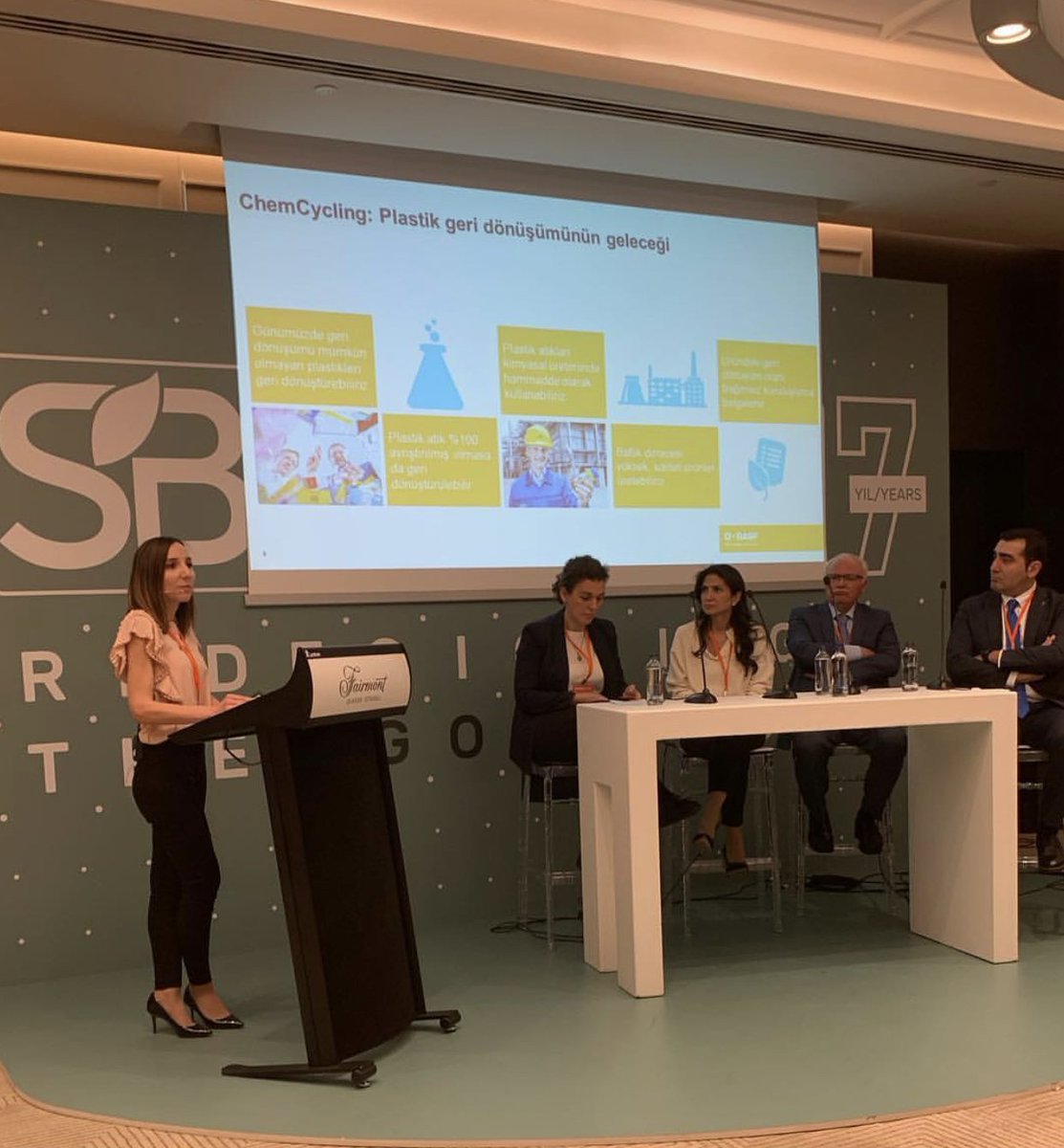 Gelecek için iyimseriz. Günümüzde geri dönüşümü mümkün olmayan plastikleri chemcycling gibi termokimyasal yöntemler ile geri dönüştürebiliriz. #sustainability #ChemCycling #SB19Istanbul #circulareconomy #sustainablebrands #surdurulebilirmarkalar #sustainablebrandsistanbul