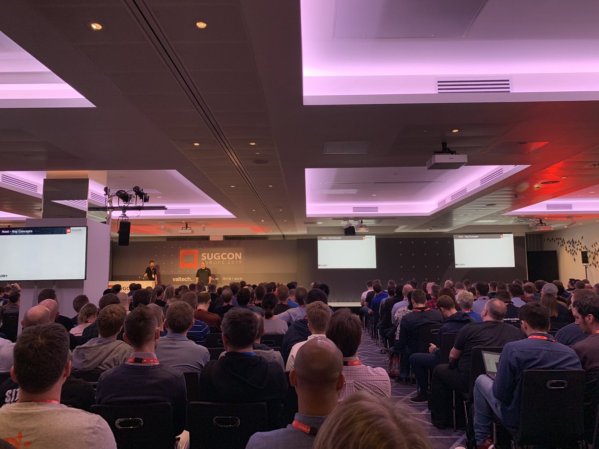 GeorgePersey's tweet photo. #SUGCON up and running:) https://t.co/fiCRopMpPq