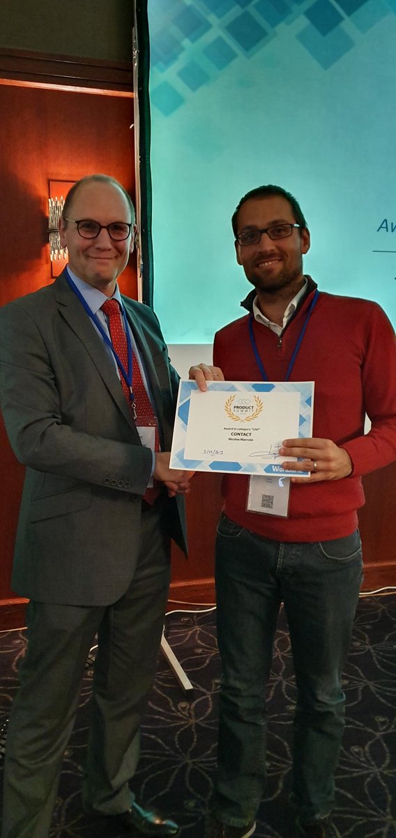 WorldlineGlobal's tweet photo. As the first #WorldlineProductSummit is coming to a close, it's time to award the #ProductManagers of some of #Worldline's solutions, such as WL #Contact, WL Access 2 Account and WL #Tap2Use, among others. https://t.co/hXxF3XCOcC