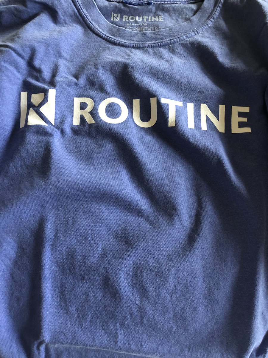 katie_barelmann's tweet photo. I LOVE the colors of these @RoutineBaseball shirts and hats - definitely ordering more! Thanks @TheGameMKE for drawing attention to this great company! #routinebaseball https://t.co/c8GbBuxxQ8