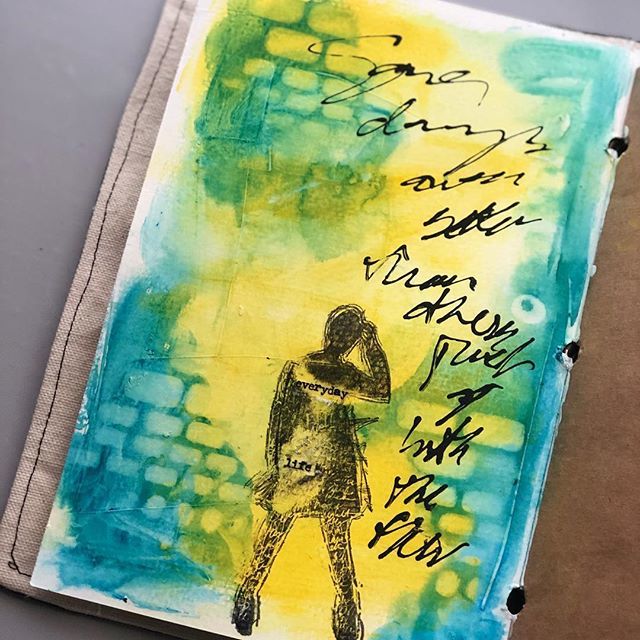ShannaShands's tweet photo. Day 2 done. Some days you just have to go with the flow! That’s everyday life for me because nothing ever goes as planned.

#the100dayproject  #the100dayproject2019 #the100dayprojectSCS #finnabair #fluidacrylics #markmaking #artjournaling  #artjournal https://t.co/7LTj4ynz4w https://t.co/uevyFK9mQY