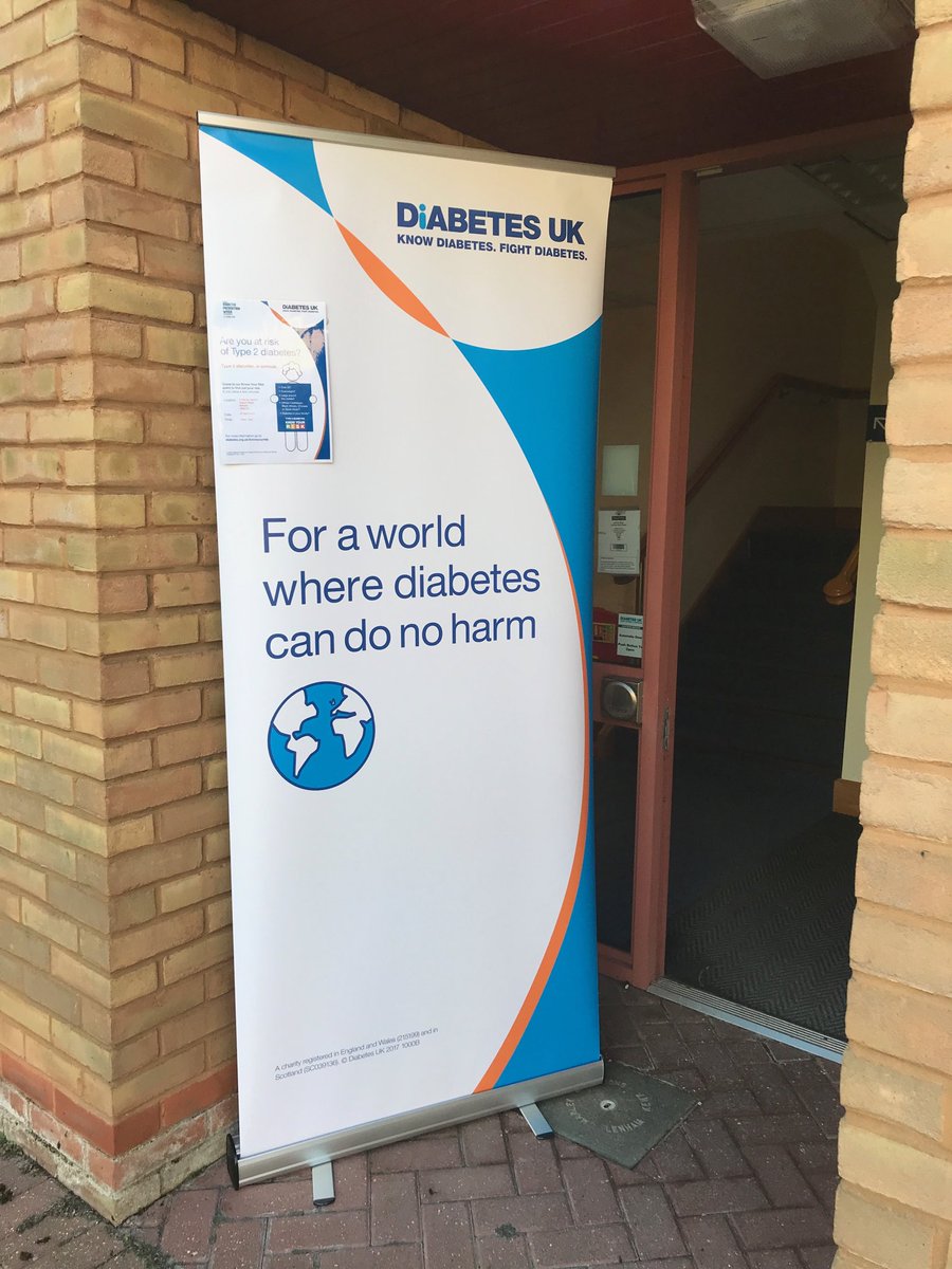 DiabetesUKMidsE's tweet photo. #type2preventionweek @DiabetesUK @jo_cloughton #Witham #Essex #raisingawareness #team #knowyourrisk pop in to say hello and find out how to reduce your risk of Type 2 diabetes #smallchanges #bigresults #knowledge https://t.co/1EEOymxSrw