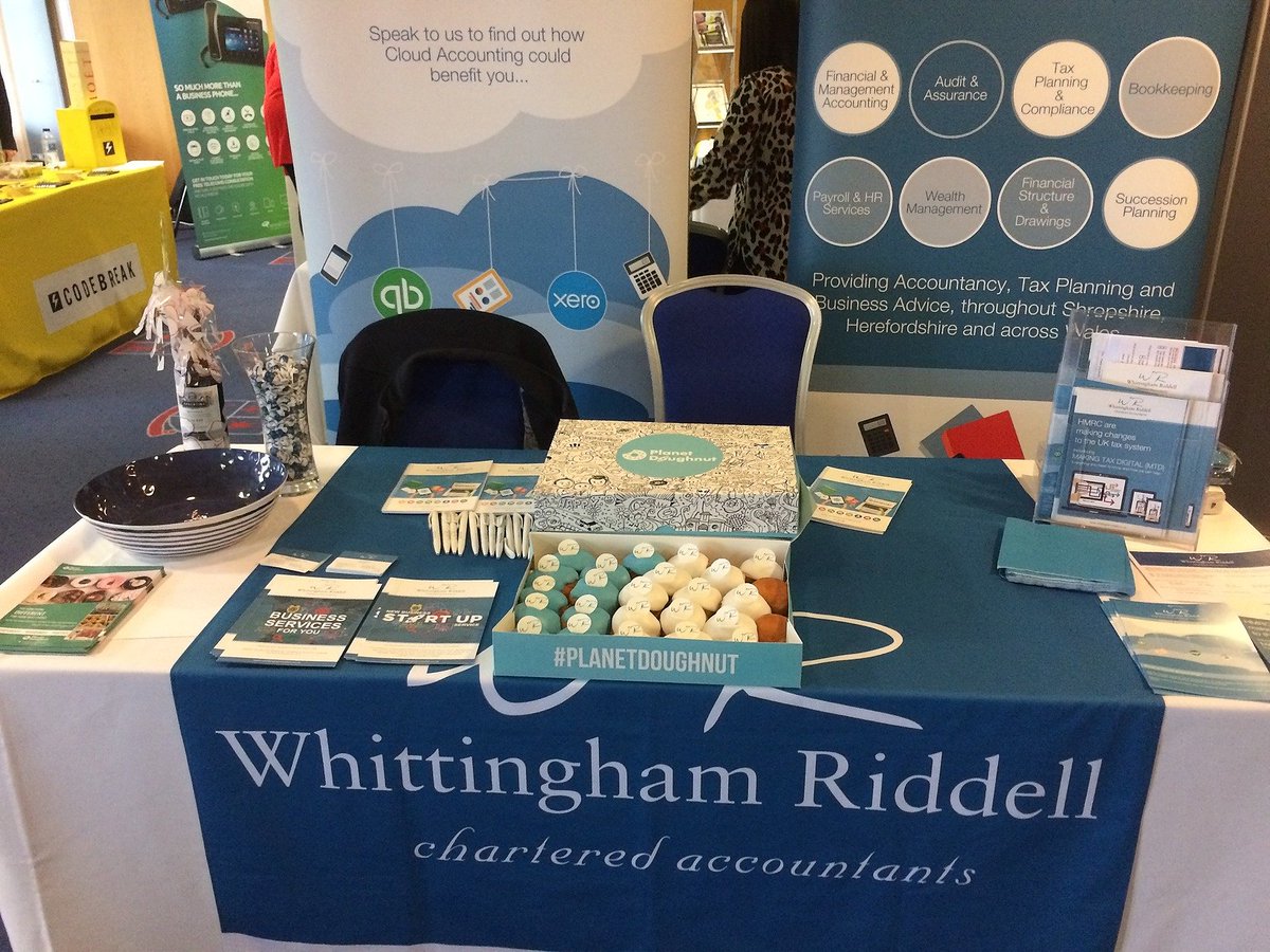 wraccountants's tweet photo. Do-Nut forget to come and see us at the @shropschamber #BigBusinessExpo today @TelfordHotel !! We have a donut for everyone who comes to see our team .. Do you fancy a donut and a catch up? https://t.co/MBJI07AYWP
