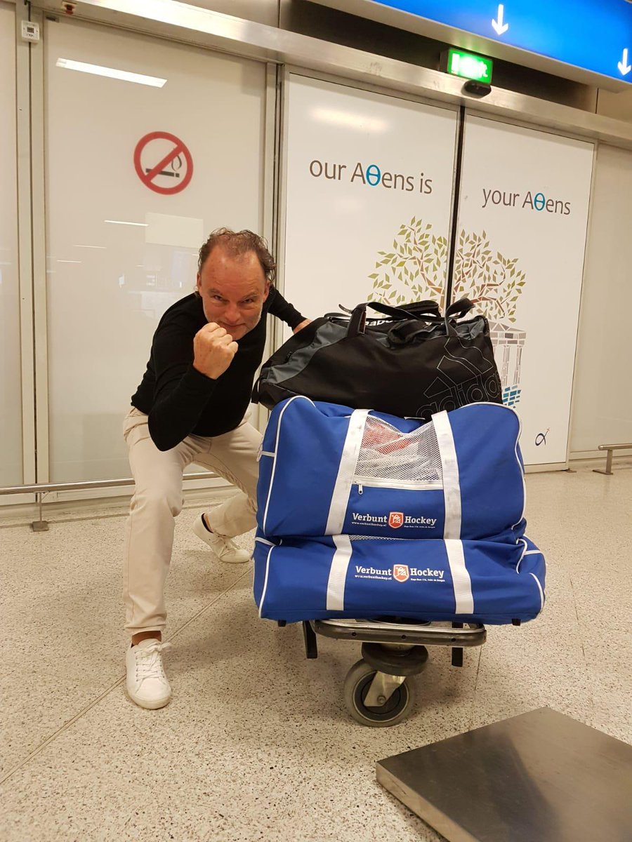 Arrived in Athens for the Second FIH Level 1 course!! With the Support of the Ministery of Education, EHF, FIH and sponsors we hope to welcome 24 New Born Hockey coaches (sold-out) this weekend to further promote our Game in Greece! <a href="/FIH_Academy/">FIH 🄰🄲🄰🄳🄴🄼🅈</a> @SportDevEd <a href="/SportWays/">SportWays Hockey Camps</a>