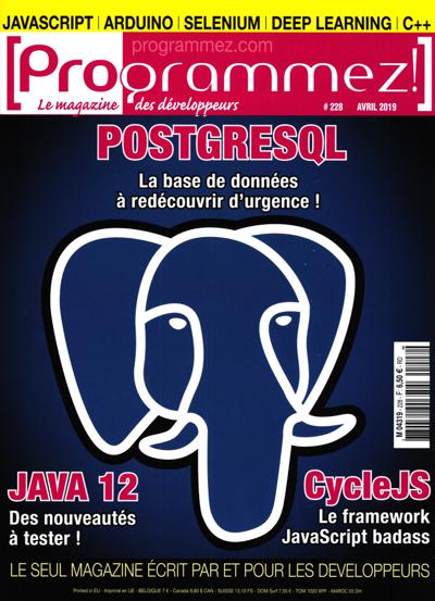 AmbientAcademy's tweet image. @AmbientAcademy en quatrième de couverture du magazine @progmag d&apos;Avril !
Avec une tasse collector &quot;Programmers Fuel&quot; ☕️
#programmez : #DeepLearning #Java12 #PostgreSQL #CycleJS #aspnetcore