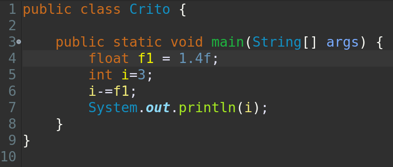 EclipseJavaIDE's tweet photo. What's the value of 'i' that will be printed out? (don't cheat ;) https://t.co/U1gz0peMXr