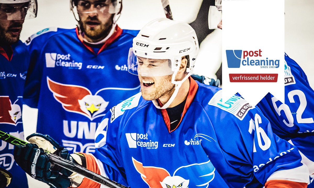 Het seizoen zit er alweer op. Trots op onze samenwerking met de <a href="/UNISFlyers/">UNIS Flyers</a> en we gaan volgend jaar op prijzenjacht! #VerfrissendHelder #ijshockey