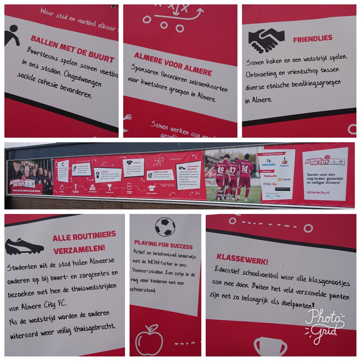 Op gesprek voor @RabobankAlmere  bij <a href="/AlmereCityFC/">Almere City FC</a> over #maatschappelijk programma #Almere &amp; the city. Mooie initiatieven voor de Almeerse samenleving.