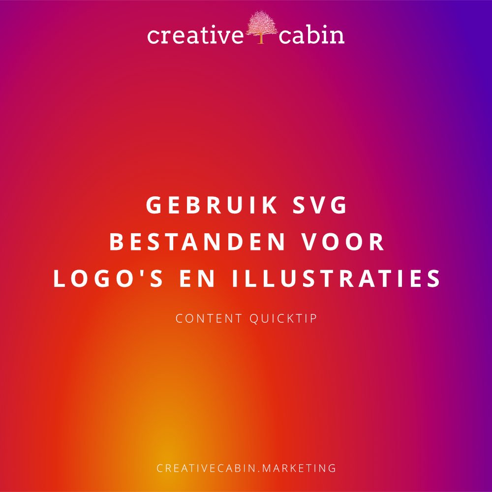 creative_cabin's tweet photo. Ideaal: kleine bestanden, extreem hoge kwaliteit.

#quicktips #contentcreation #contentmarketing #svg #content https://t.co/ulYbWmHyYV