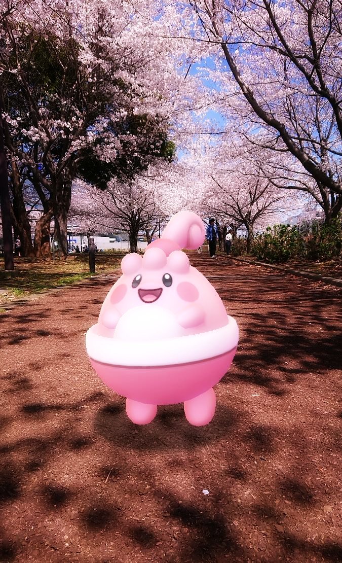 ありさ ポケモンgo Tl48 わーい こっちも あっちも そっちも どっちも ピンプク姫が通る 桜のアーチ なんだからぁ ピンプクちゃん どっち は違うんじゃない 笑 あれ ゝ ｴﾍﾍ ポケモンgo ポケモンgoar写真 ポケモンgoar Gosnapshot Go