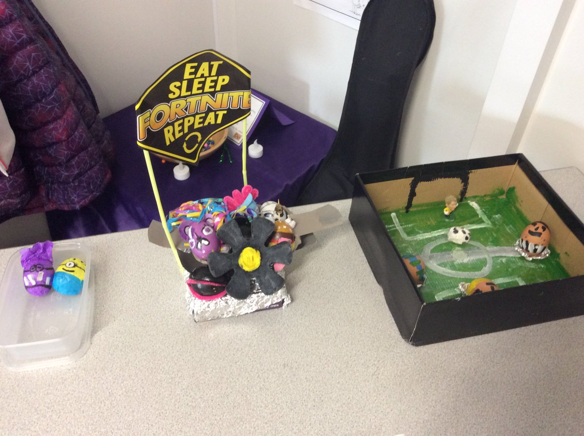 Brilliant entries in our annual eggs and bonnet competition.  Well done everyone who entered.