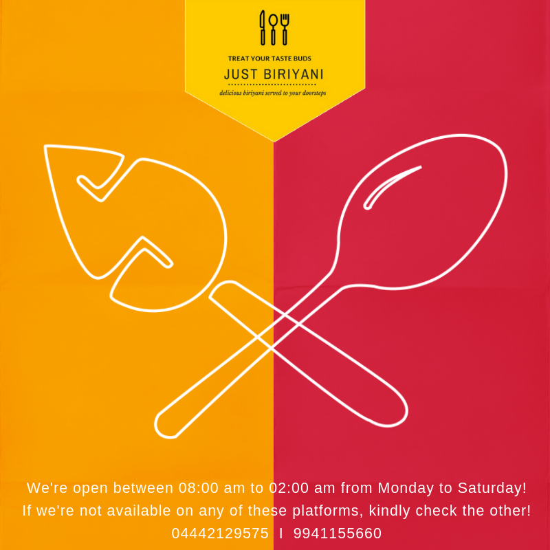 zerocards's tweet photo. #ADWGroup #JustBiriyani #JustBiryani #LiteTiffin #FullKattu #KaapiHouse #Biryani #Meals #Tiffin #Idly #Chappathi #KalDosa

We're now #available on  #Zomato &amp; #Swiggy! If you didn't find us on any of the platform, kindly check the other!

#Order #Online : https://t.co/tl1lcP6cHs https://t.co/tI2aN1ke6i
