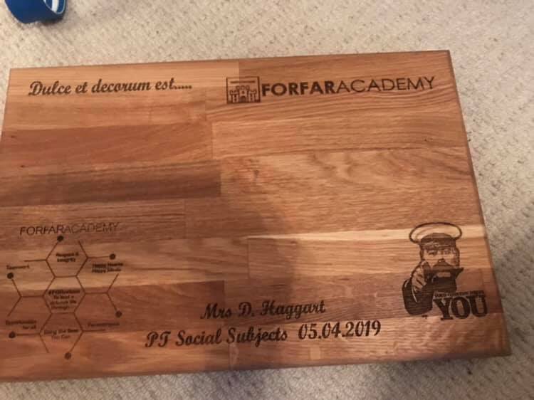 FATech_Ed's tweet photo. The big unveil!!! Mrs Haggart is leaving tommorrow 😭😭😭😭😭😭 By the power of @TennerFiverYE kacper’s krafts another @ForAcad product line! #FORenterprise #Youngworkforce https://t.co/2qLsTqDPtD
