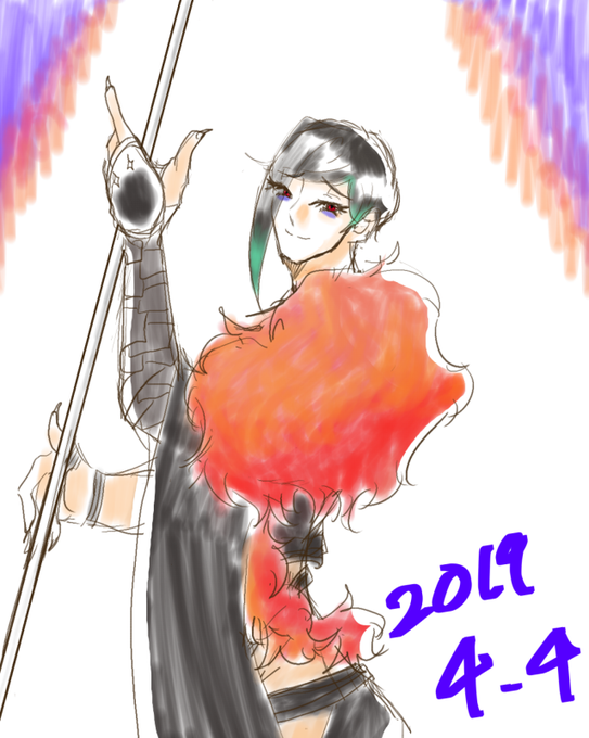 薙刀のtwitterイラスト検索結果