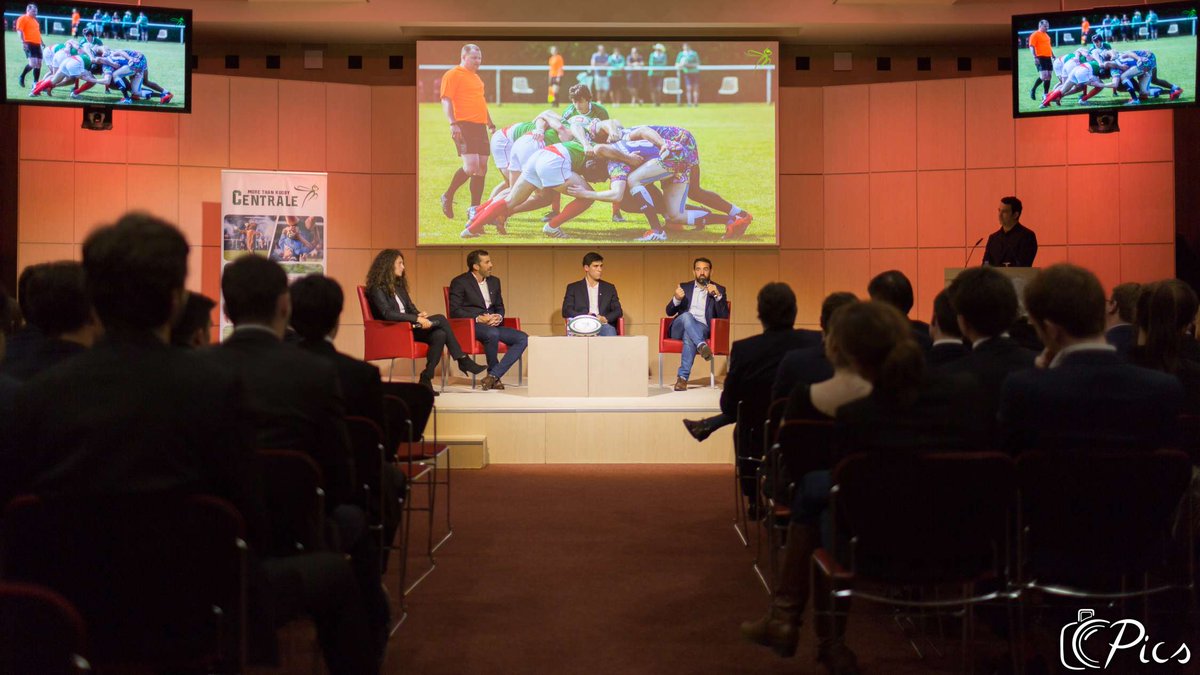 CentraleSeven's tweet photo. La 15ème édition du Centrale Sevens est officiellement lancée ! 

Merci à @ThomasThouroude, Doriane Domenjo, @JulienCandelon, @thidaubagna et Conrad Smith @SectionPaloise pour leur présence.

On vous attend nombreux les 8 et 9 mai à @Orsaynotreville ! 
Merci @galerie_pics ! https://t.co/x1B8ytlPVj
