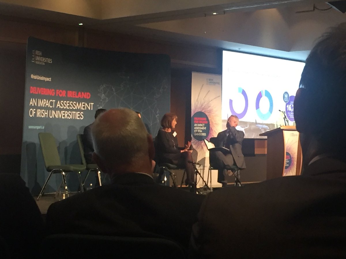 janeohlmeyer's tweet photo. As the founding VP for global relations at Trinity @tcdglobal it’s wonderful to see how well Ireland is doing educating global citizens #IrishUnisImpact #Tlrh https://t.co/UWtjOtiBwK