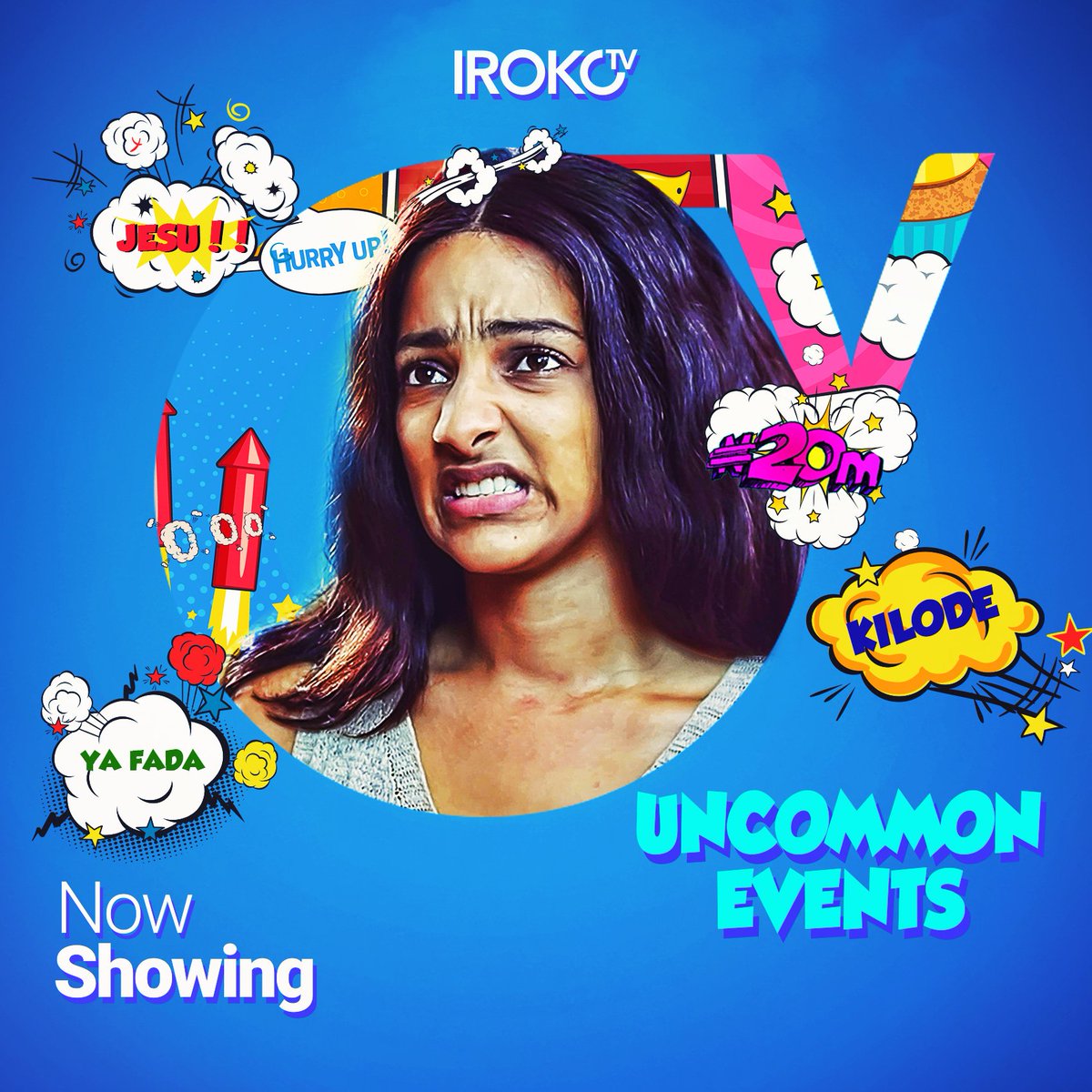 irokotv's tweet photo. We're live world!!!!

"UNCOMMON EVENTS" starring the incredible @SophieRammal_ , @uzzyoflife and @Stan_Nze .

Click>>>  https://t.co/FQOJhDAVcq

#irokotv #irokonchill #bestofirokotv #UncommonEvents #ThursdaysOnIROKOtv https://t.co/W6UyLatUIa