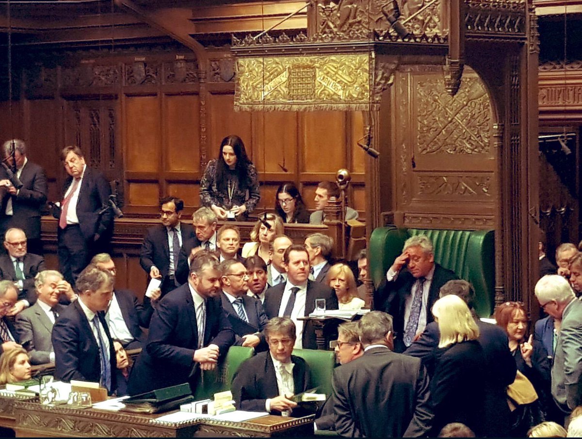Pandamoanimum's tweet photo. John Bercow is the waiter who just wants everyone to pay up and leave the restaurant whilst the group he���s been serving are arguing over how their bill should be split. https://t.co/uHFmQp5S9Y