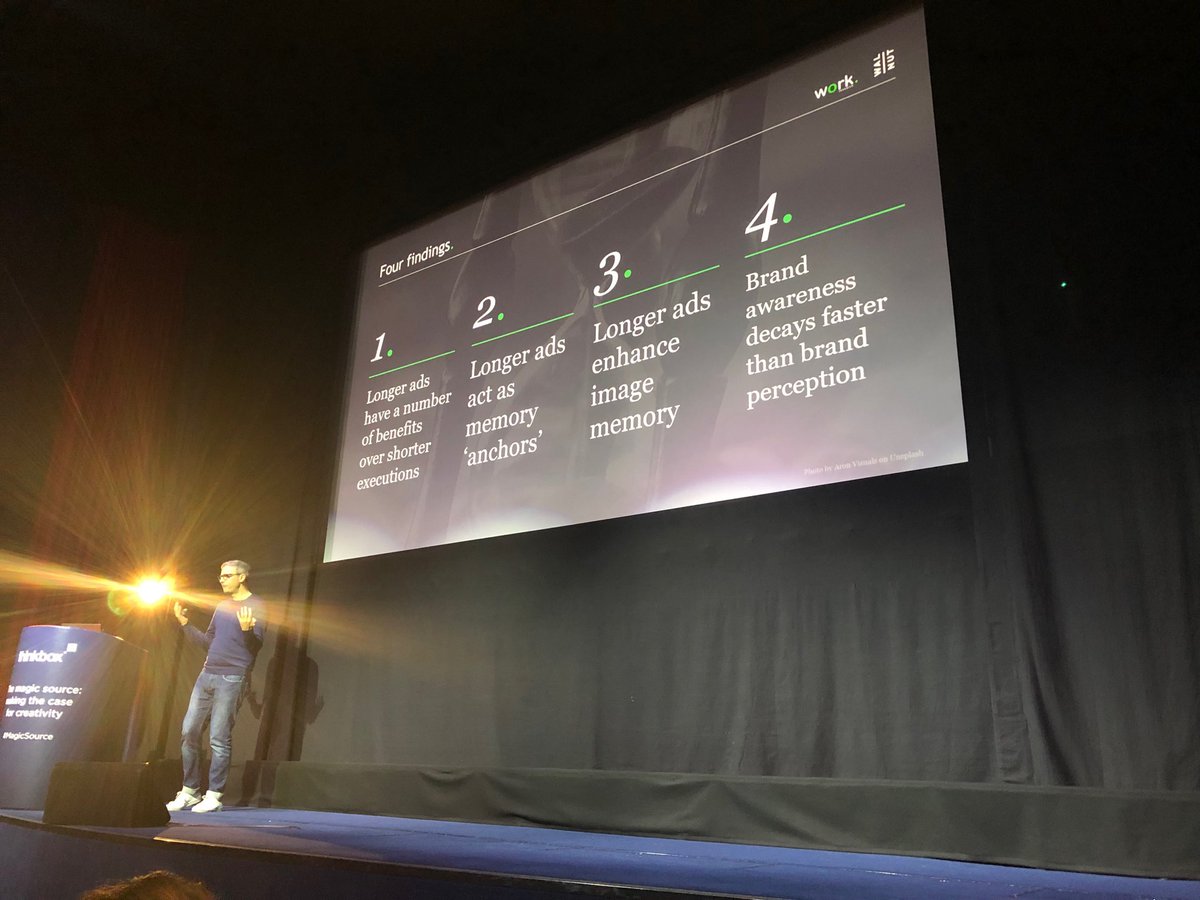 crisbalanzo's tweet photo. Great to see our study presented by our partners @workresearch #magicsource @Thinkboxtv event https://t.co/DOZLbN2aK0