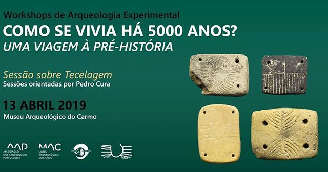 arqueologos_pt's tweet photo. Próximo workshop de arqueologia experimental, desta vez dedicado à tecelagem. Mais informações em: https://t.co/CGrZPLbwpE https://t.co/6YOFXwEV52