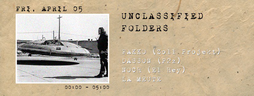 zollprojekt's tweet photo. 📼 DIGNE D'UN EPISODE DE X-FILES 📼
Ce vendredi @chezmouneclub, Fakko, DASSON (#P2Z), NOCH (#ElHey) et #LAMEUTE tenteront d'élucider les grands mystères de l'humanité (et pas que musicaux). Affaire à suivre...
🎈 Entrée gratuite avant 01h en inscrivant ton nom sur l’événement ! https://t.co/sn5I9NqHYL