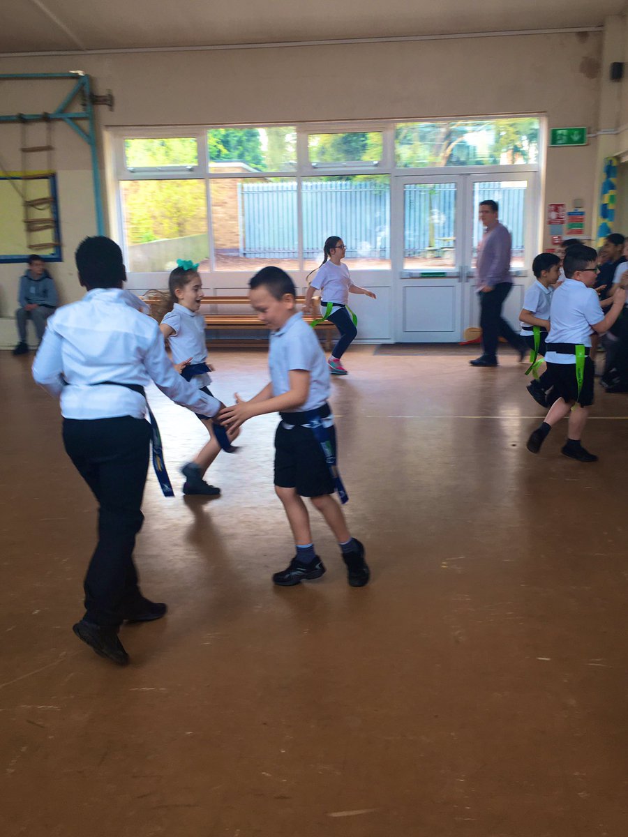 All_SaintsCofE's tweet image. Jk Rowling - year 3/4 Tag Rugby ...The children are having brilliant fun .#rugby #leicestertigers #funexercise @LeicesterTigers @VinesTrust @kailahandleygm1