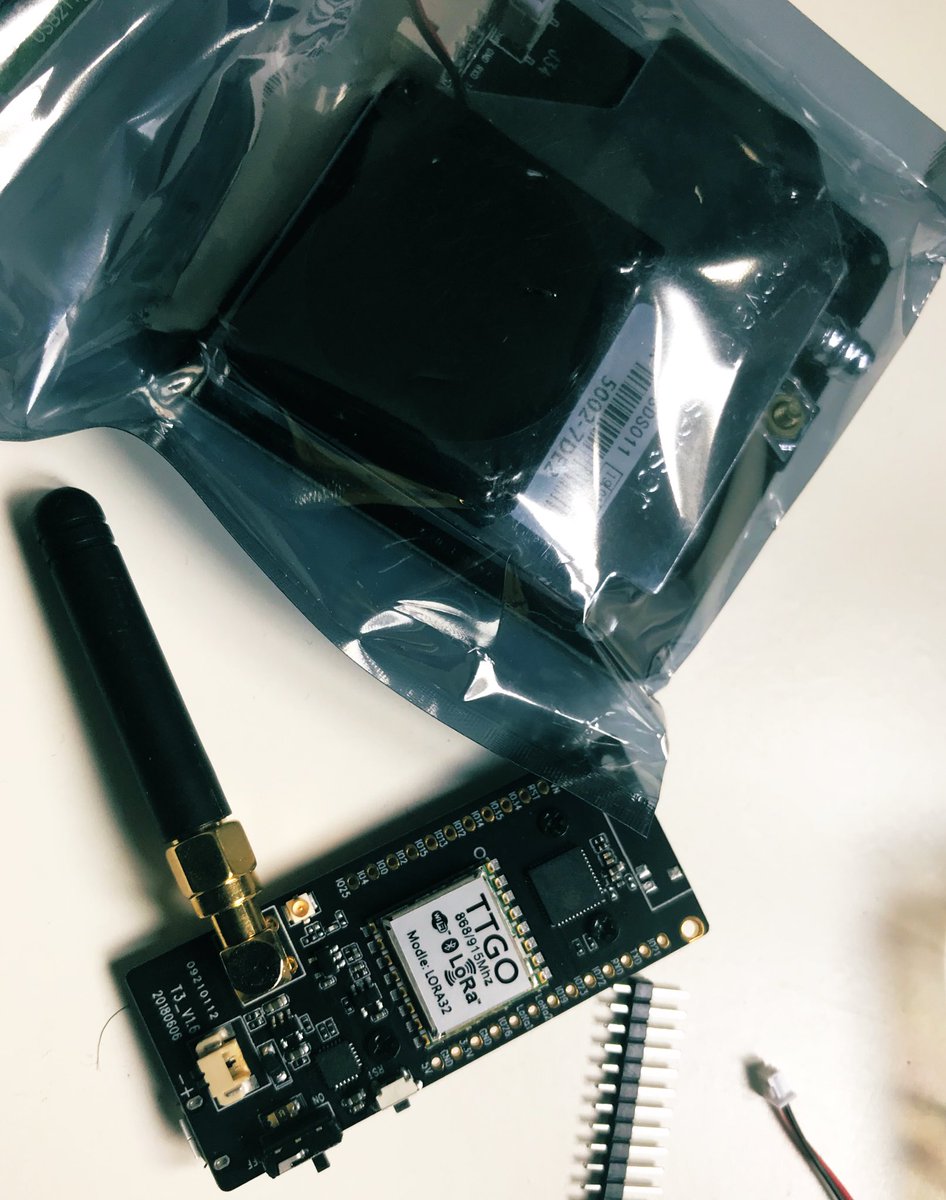 Rohit Chakraborty (@rcrohit7) on Twitter photo Got the parts! Starting to build a Lora version of the <a href="/luftdaten/">luftdaten.info</a> to measure #AirPollution <a href="/CleanAirSheff/">Clean Air Sheffield</a> Anyone has experience with ttgo Lora-esp boards? Eliminating the WiFi would reduce a lot of connectivity complexities. <a href="/thethingsntwrk/">The Things Network</a> <a href="/ThingsSHF/">Things Sheffield</a> @cleanairliveab1 Got the parts! Starting to build a Lora version of the <a href="/luftdaten/">luftdaten.info</a> to measure #AirPollution <a href="/CleanAirSheff/">Clean Air Sheffield</a> Anyone has experience with ttgo Lora-esp boards? Eliminating the WiFi would reduce a lot of connectivity complexities. <a href="/thethingsntwrk/">The Things Network</a> <a href="/ThingsSHF/">Things Sheffield</a> @cleanairliveab1