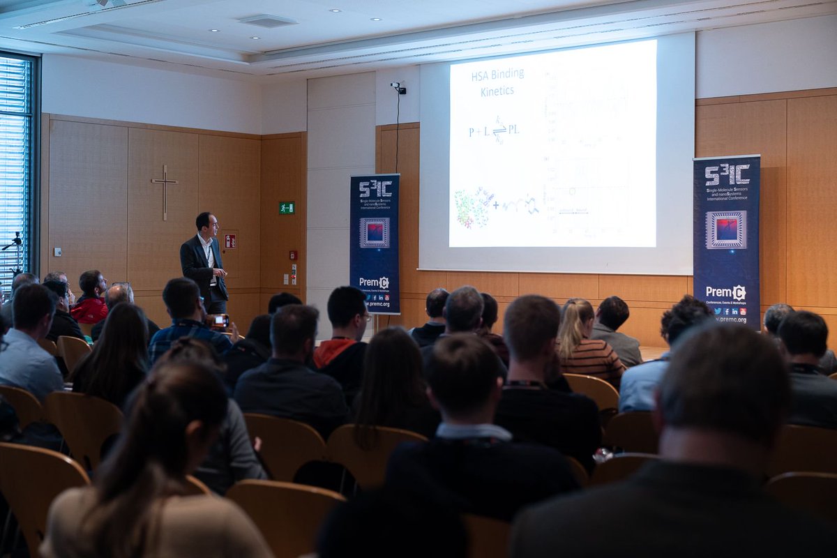 S3IC_Conference's tweet photo. Prof. Reuven Gordon from @victoriauninews has given a great talk about optical trapping and analysing motion and conformation of single biomolecules.
Tkank you dear second plenary speaker of the day!
#S3IC2019 https://t.co/gsB4IW9xBU