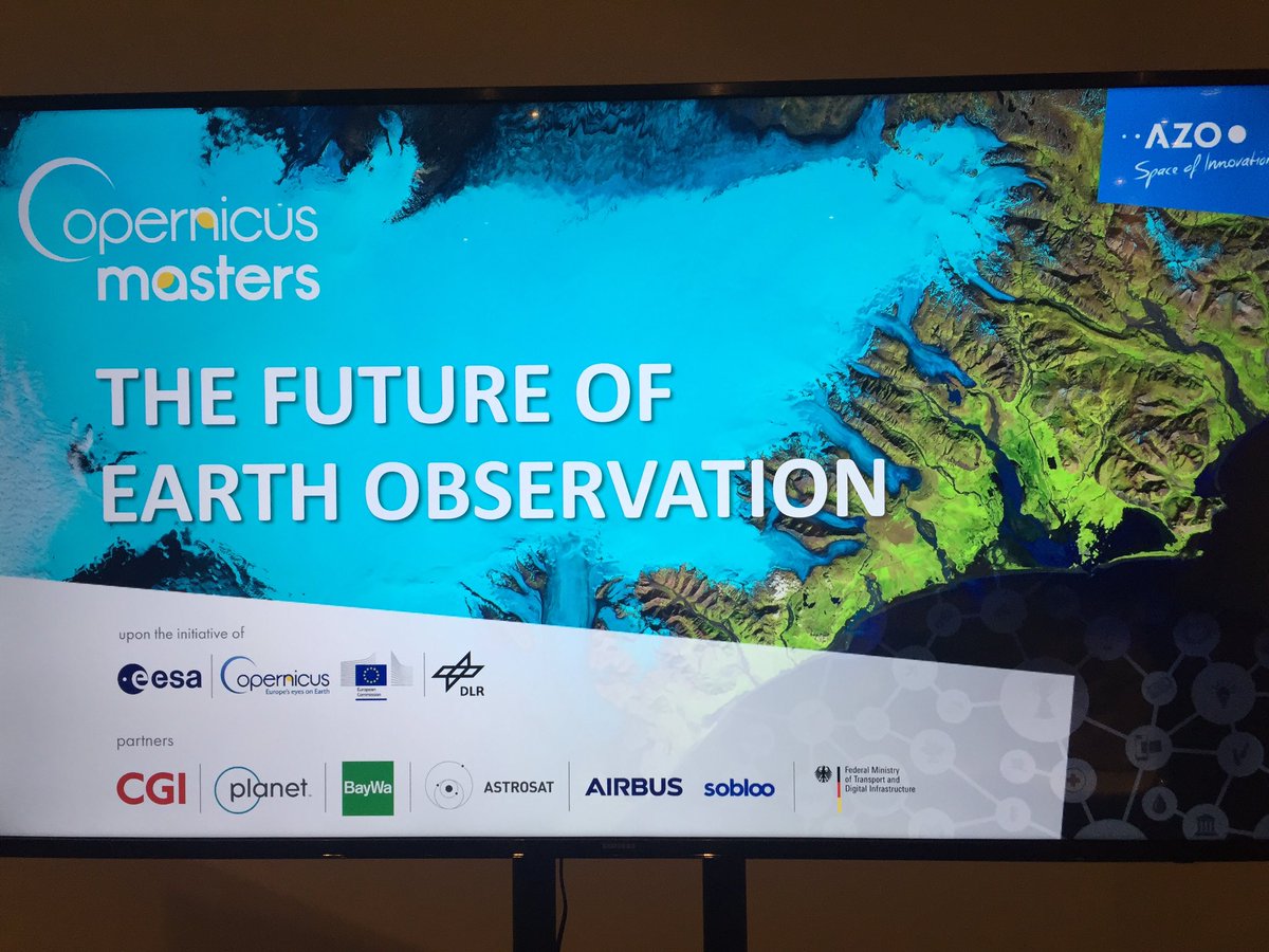 narainananya's tweet image. We are all set to begin the presentation by the @CopernicusEMC on the Future of #EarthObservation at #GWF2019. If you are here at the venue - come join us! @geoworldmedia #GeospatialbyDefault #geospatial
