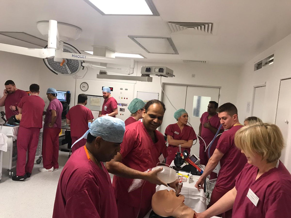 It's day 2 of NAW and we're helping out with this morning's workshops. Great to see our scopes being used on actual patients and theatres lists throughout the morning! 

<a href="/naworkshop/">Northumbria Airway Workshop</a> #NAWorkshop #aScope4