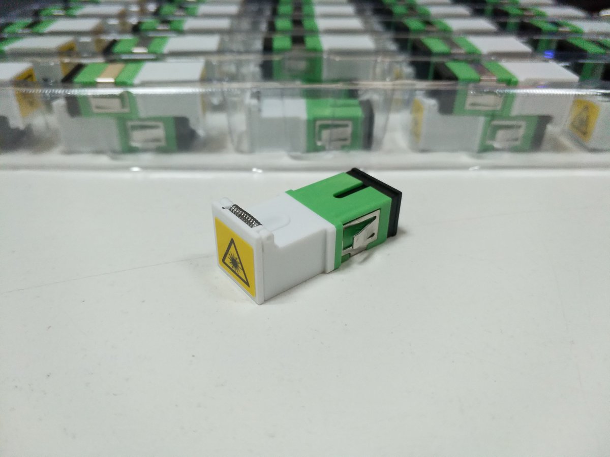 Karen_Weunion's tweet photo. #FTTH #FiberAdapter
SC Fiber Optic Adapter Dust Cap
https://t.co/caBxBNCcCc https://t.co/GRFGNrktnC