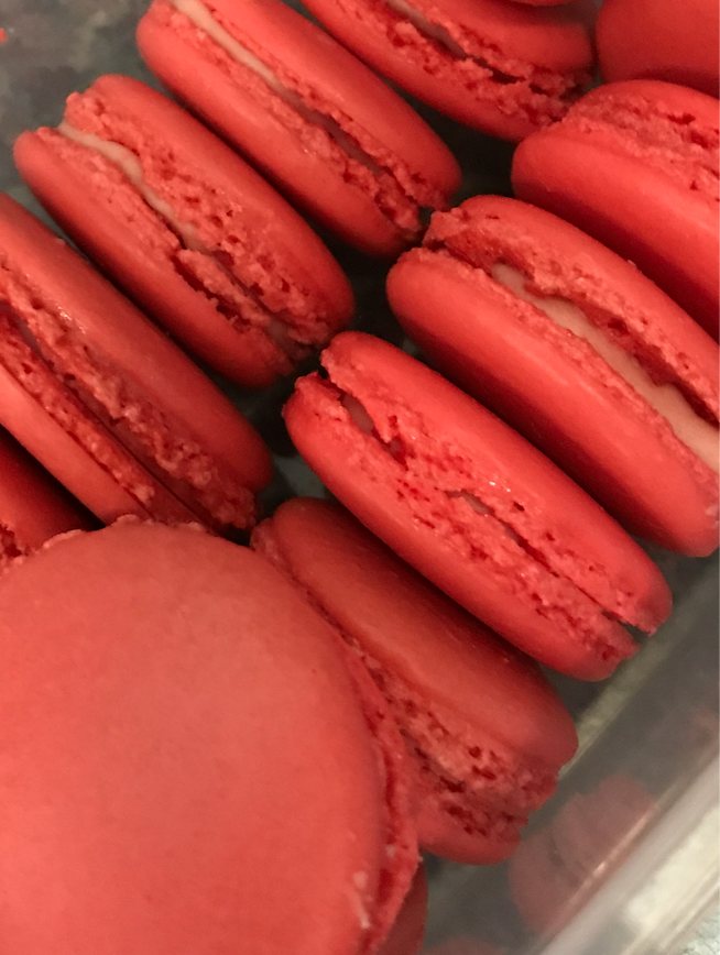 Point13Media's tweet photo. Marie shares with us her impressive bake, making this fine Friday even sweeter. Delicious!

#fridayfeeling #fridaymotivation  #baking #macaroons #frenchmacaroons https://t.co/lO2iA3sMH8