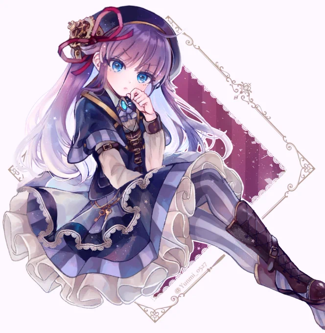 蒸気都市フェーリちゃんの妄想です?️ 
 捏造衣装すみません…! 