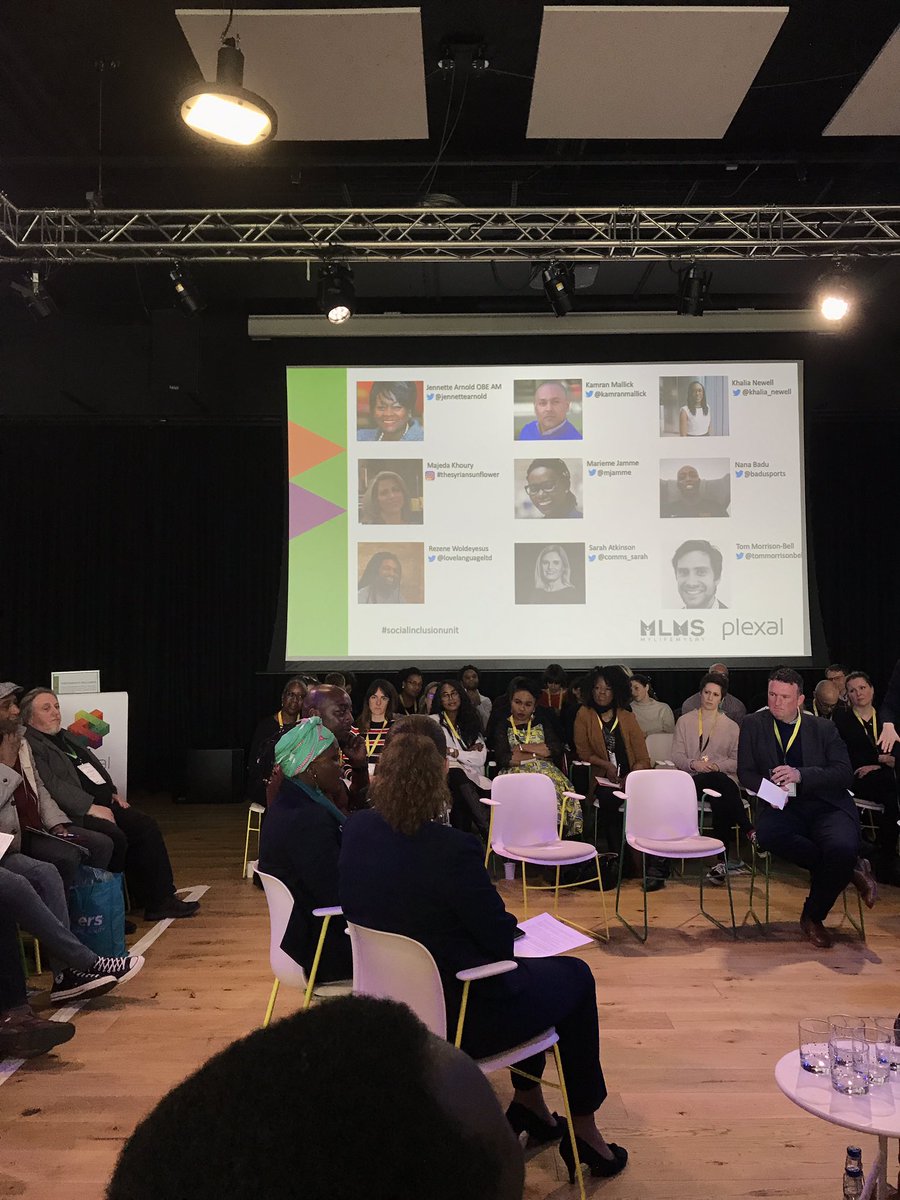 ‘Diversity is when you tolerate people - inclusion is when you give people a seat at the table’. #socialinclusionunit