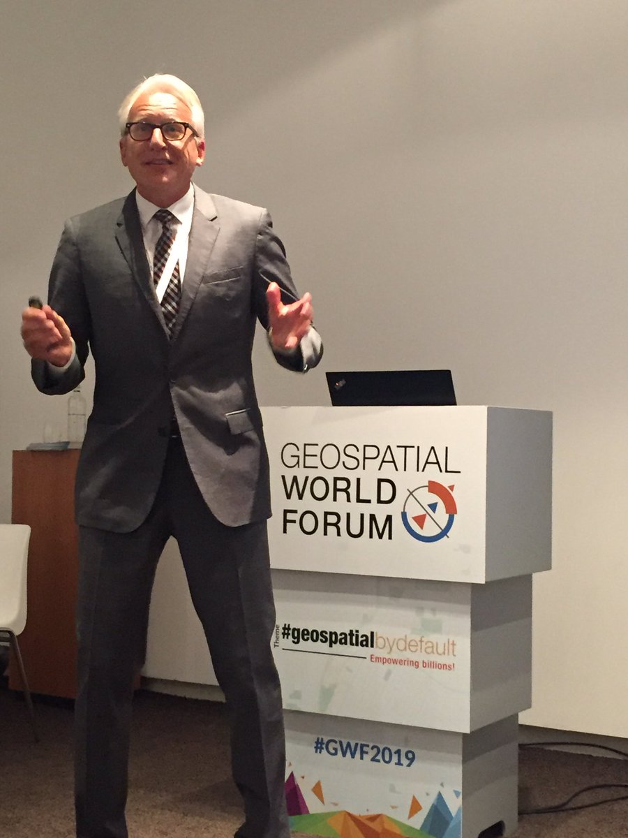 narainananya's tweet image. Dr. Thomas Beer, @CopernicusEU Policy Director says we are over with the conventional era of space - new investors, reusable launchers, new computing, #AI and #ML, and analytics - is the future! #GeospatialByDefault #GWF2019 @geoworldmedia